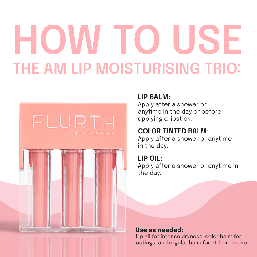 AM Lip Moisturising Trio